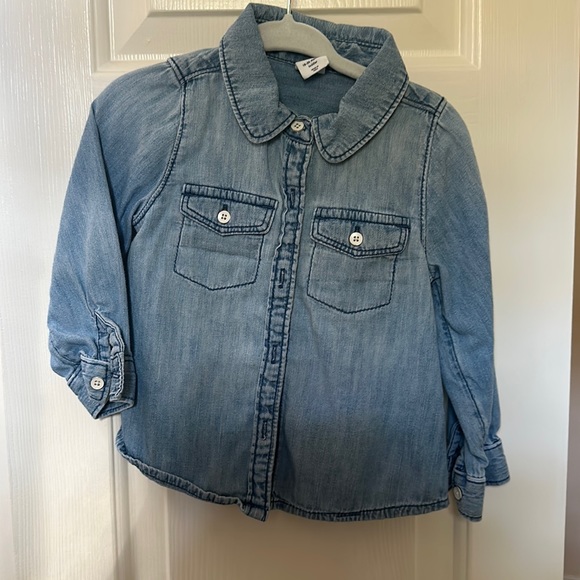 Baby Gap Denim Shirt, 18-24 months - Picture 2 of 4